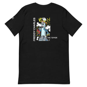 Freddy Charles "The Tower" T-Shirt with album art on back