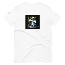 Load image into Gallery viewer, Freddy Charles &quot;The Tower&quot; T-Shirt with album art on back
